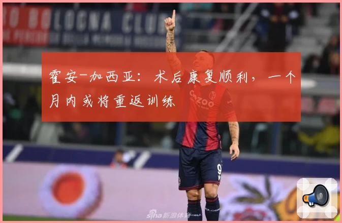 霍安-加西亚:术后康复顺利,一个月内或将重返训练