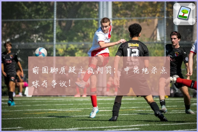 前国脚质疑主裁判罚：申花绝杀点球存争议！